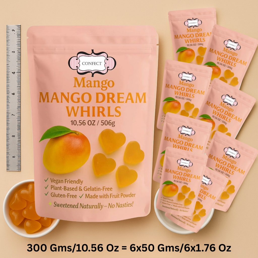 mango dream whirls gummies