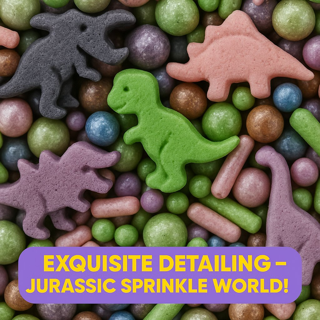 dino sprinkles for decoration 05 140 gm copy