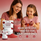 cherry powder pure natural fruit powder for smoothies baking beverages juices tea diy recipes vegan gluten free no added sugar 100 gm