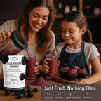 blackberry powder pure natural fruit powder for smoothies baking beverages juices tea diy recipes vegan gluten free no added sugar 100 gm