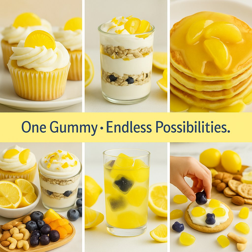 lemon drop burst gummies