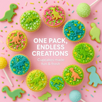 dino sprinkles for decoration 04 140 gm copy