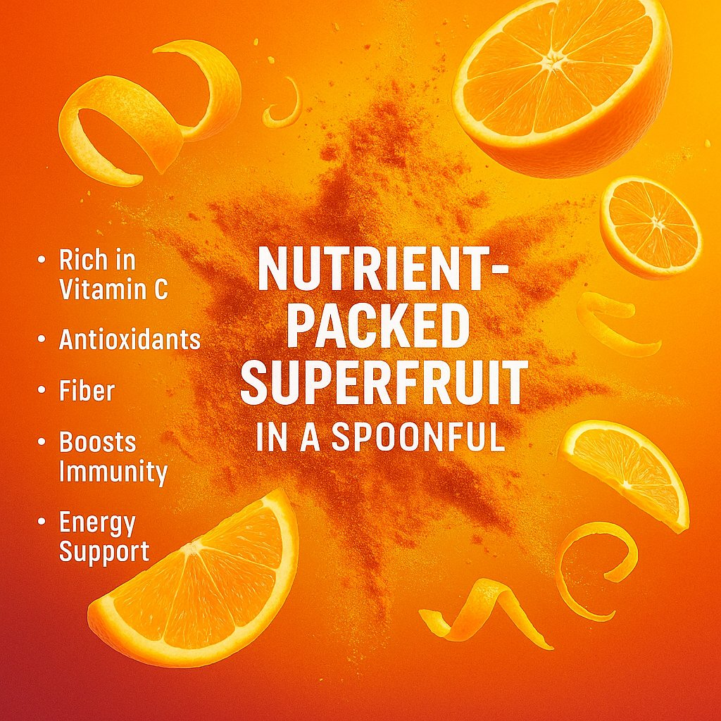 orange fruit powder 200g