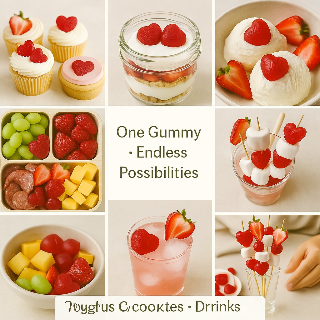 strawberry berry blast gummies