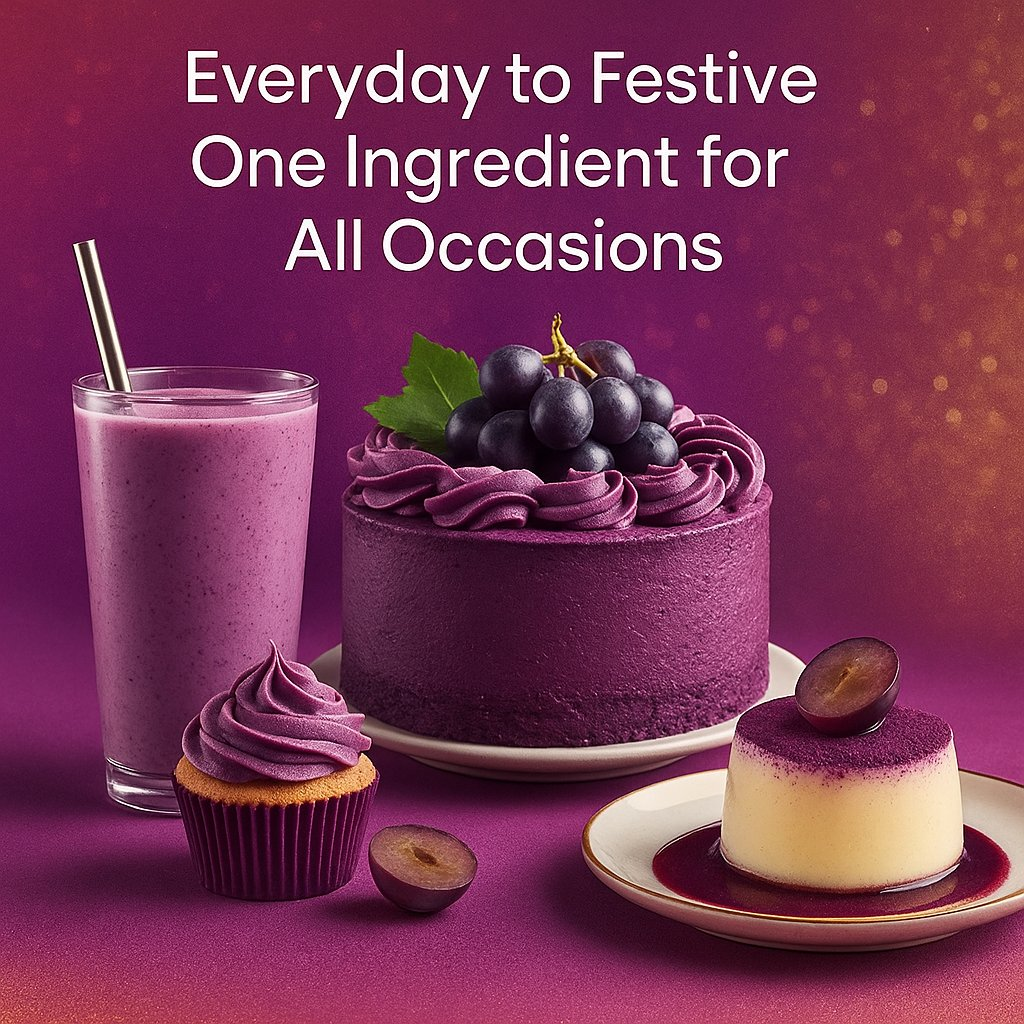 grapes fruit powder