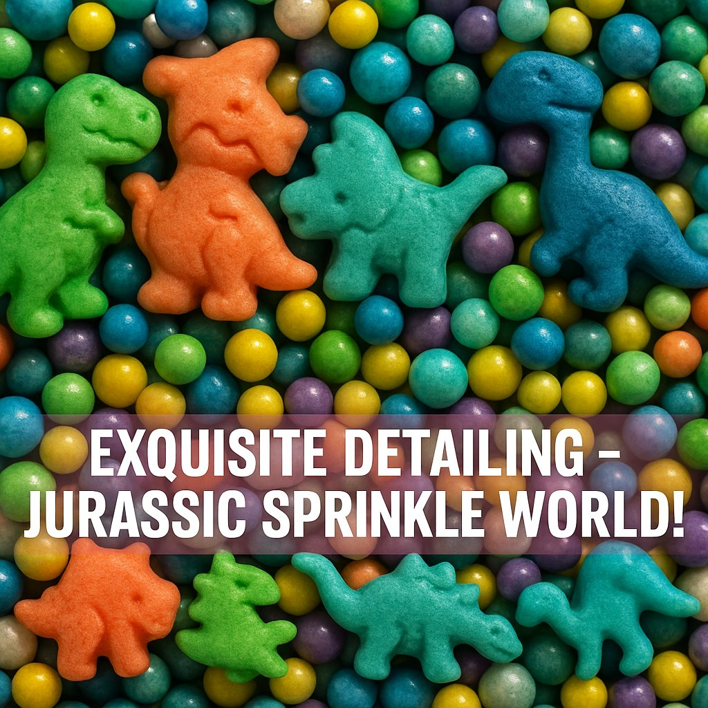 dino sprinkles for decoration 08 140 gm copy