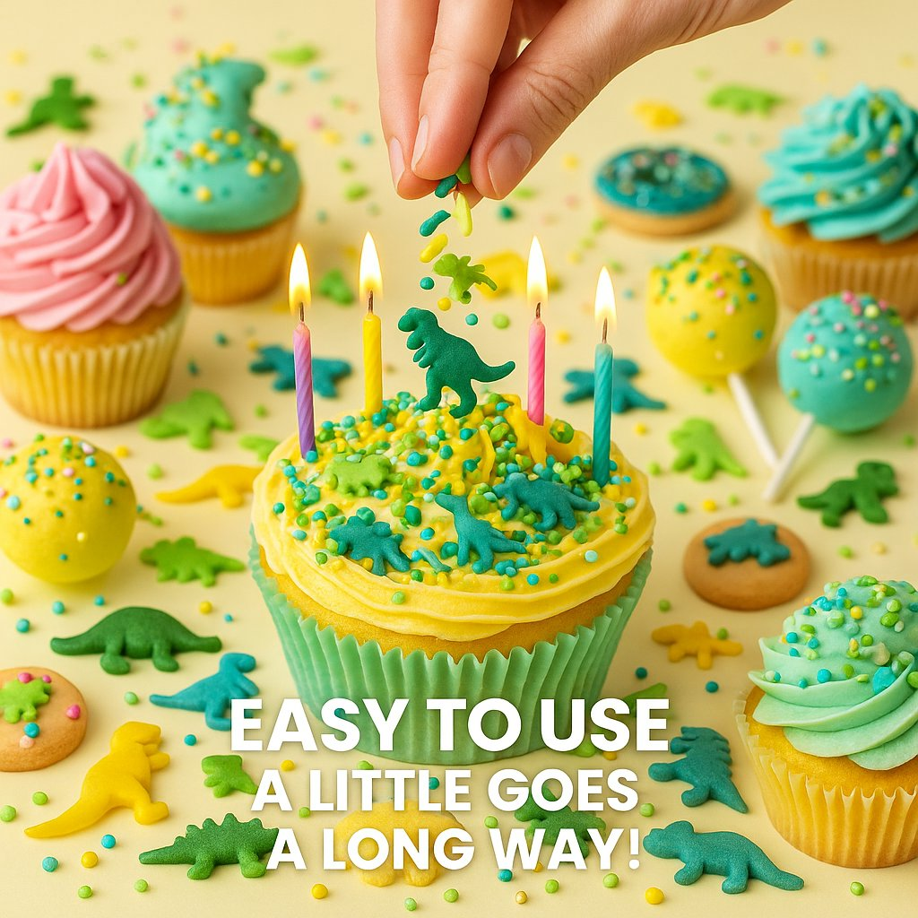 dino sprinkles for decoration 04 140 gm copy
