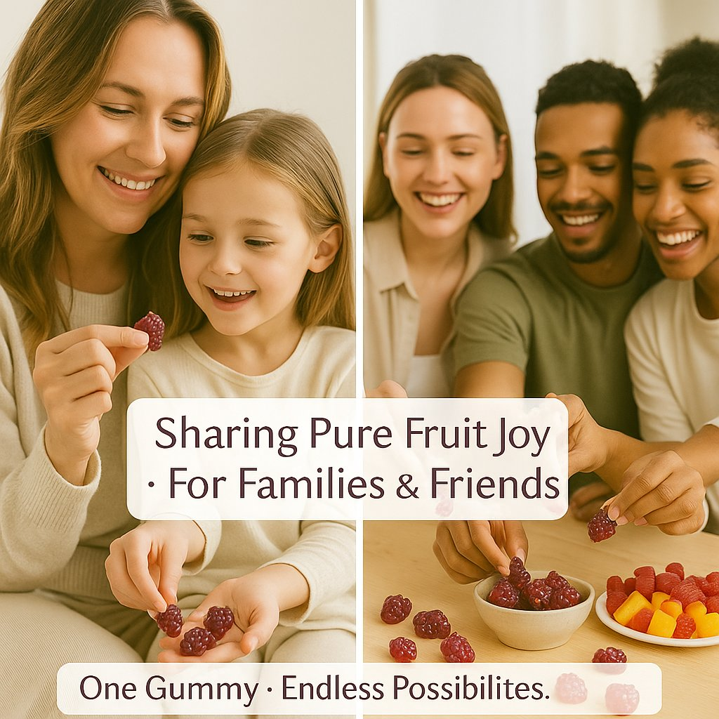 grape juice burst gummies