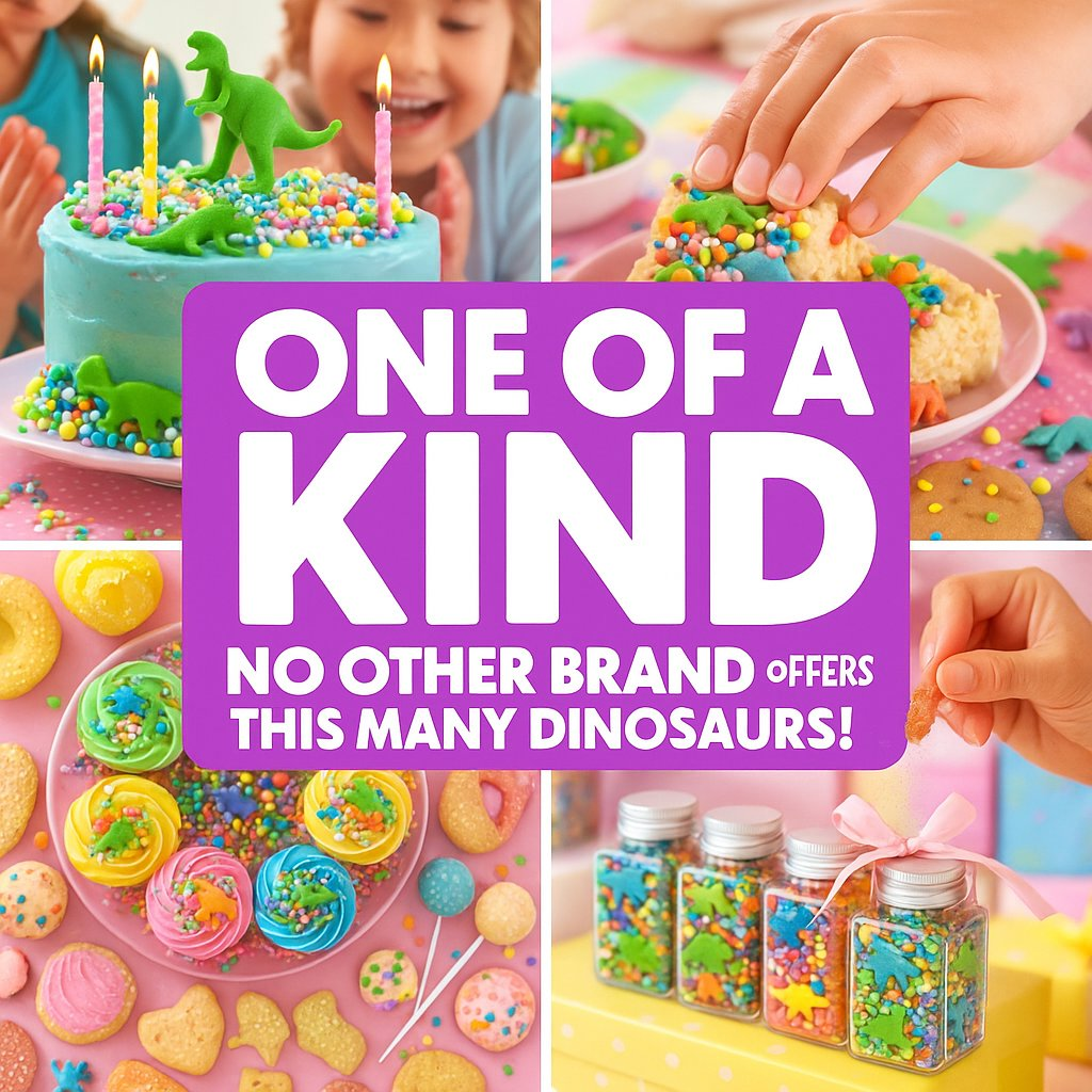 dino sprinkles for decoration 08 140 gm copy