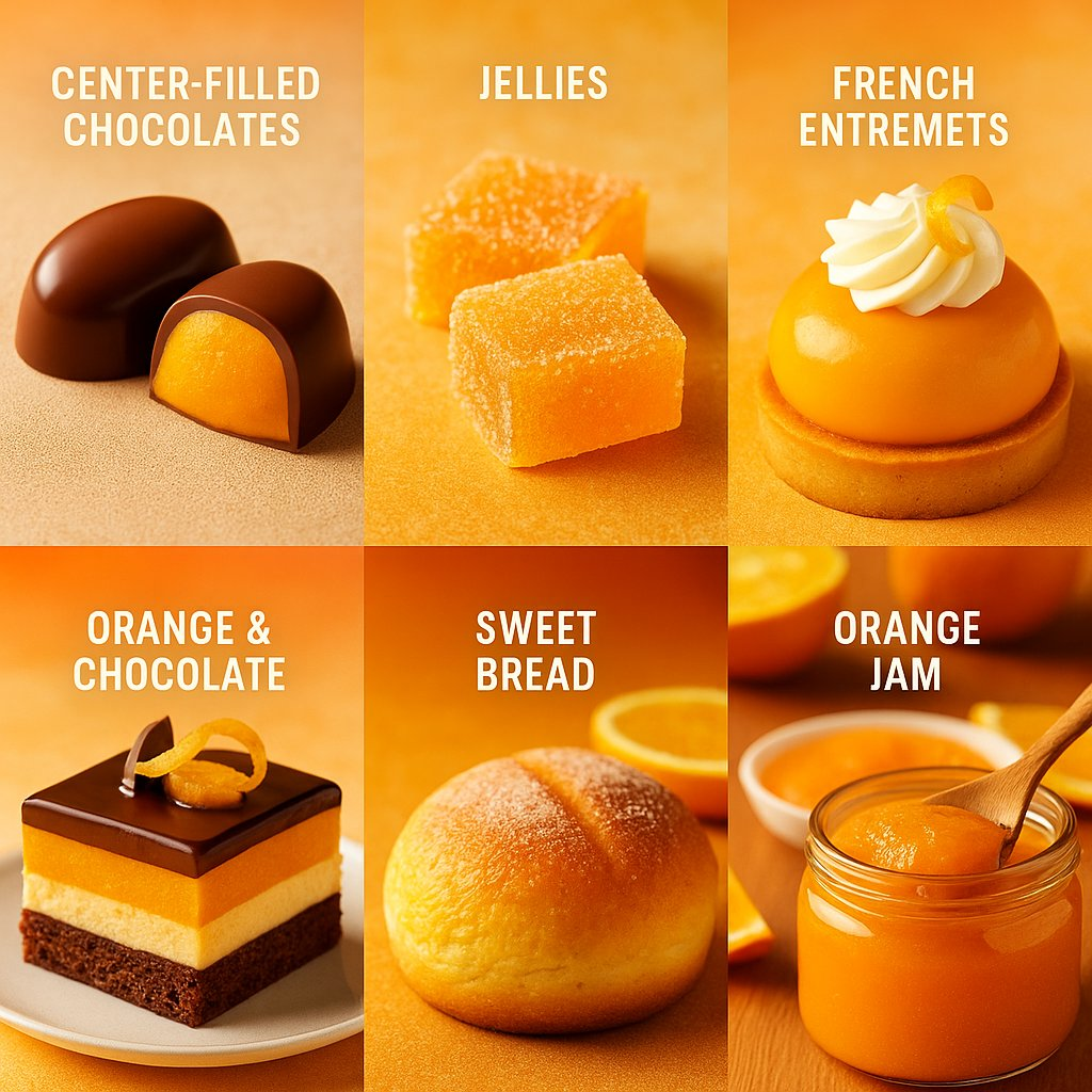orange fruit powder 200g
