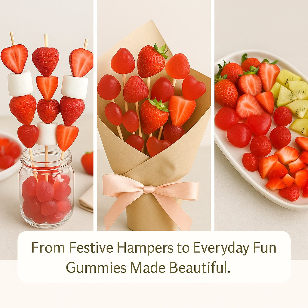 strawberry berry blast gummies