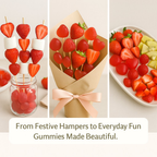 strawberry berry blast gummies