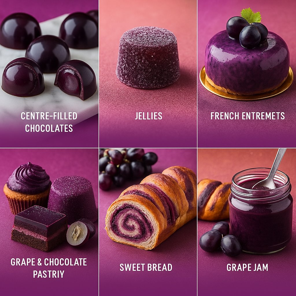 grapes fruit powder
