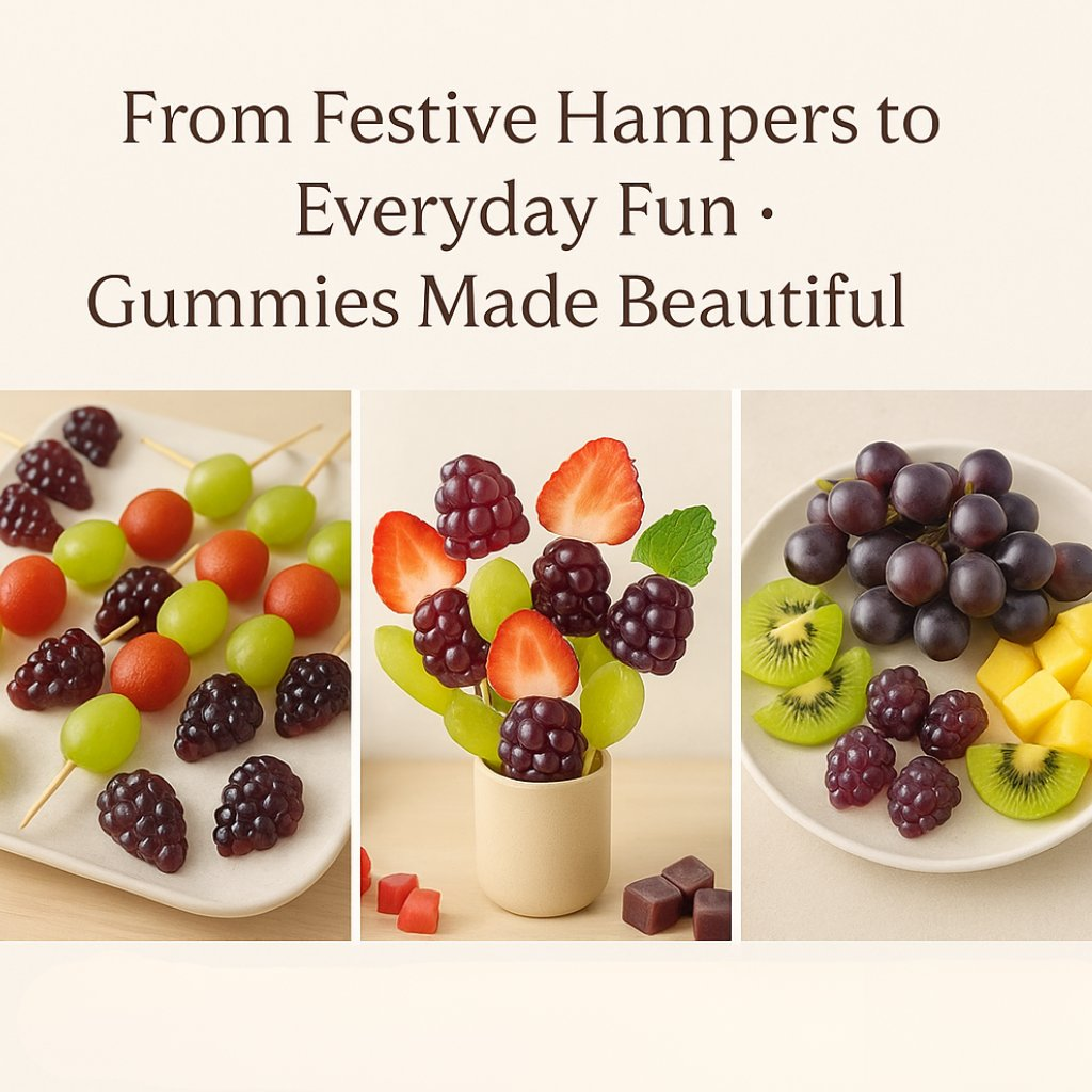 grape juice burst gummies