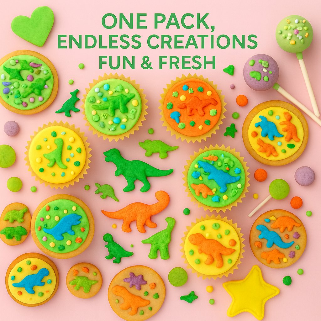 dino sprinkles for decoration 09 140 gm copy