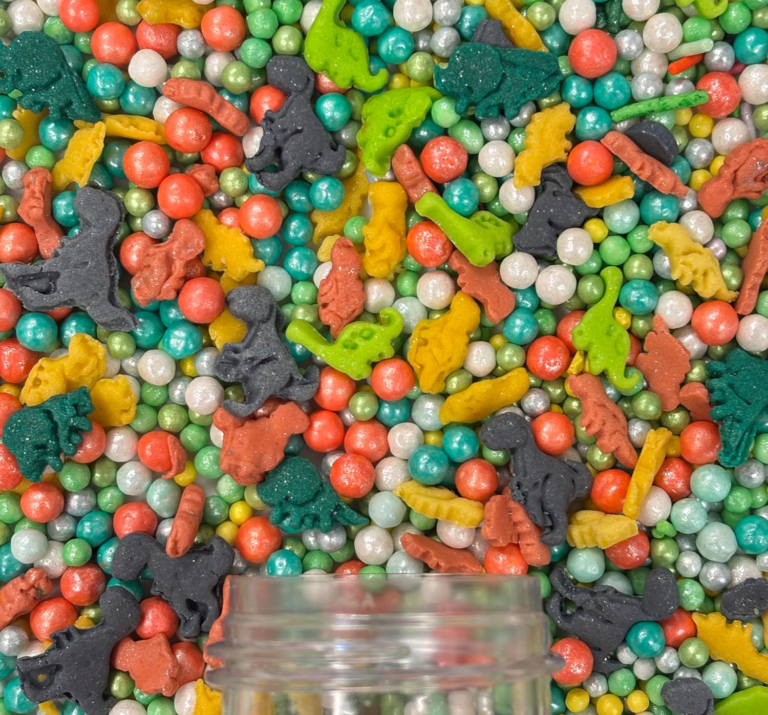 dino sprinkles for decorations 11 120 gm copy