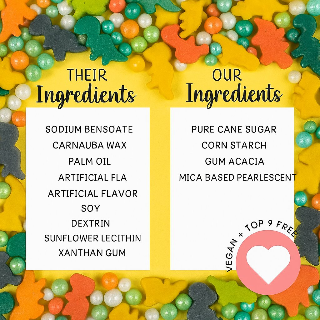 dino sprinkles for decorations 11 120 gm copy