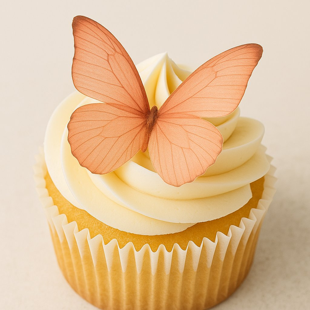 pink pack of 56 edible wafer paper butterflies copy
