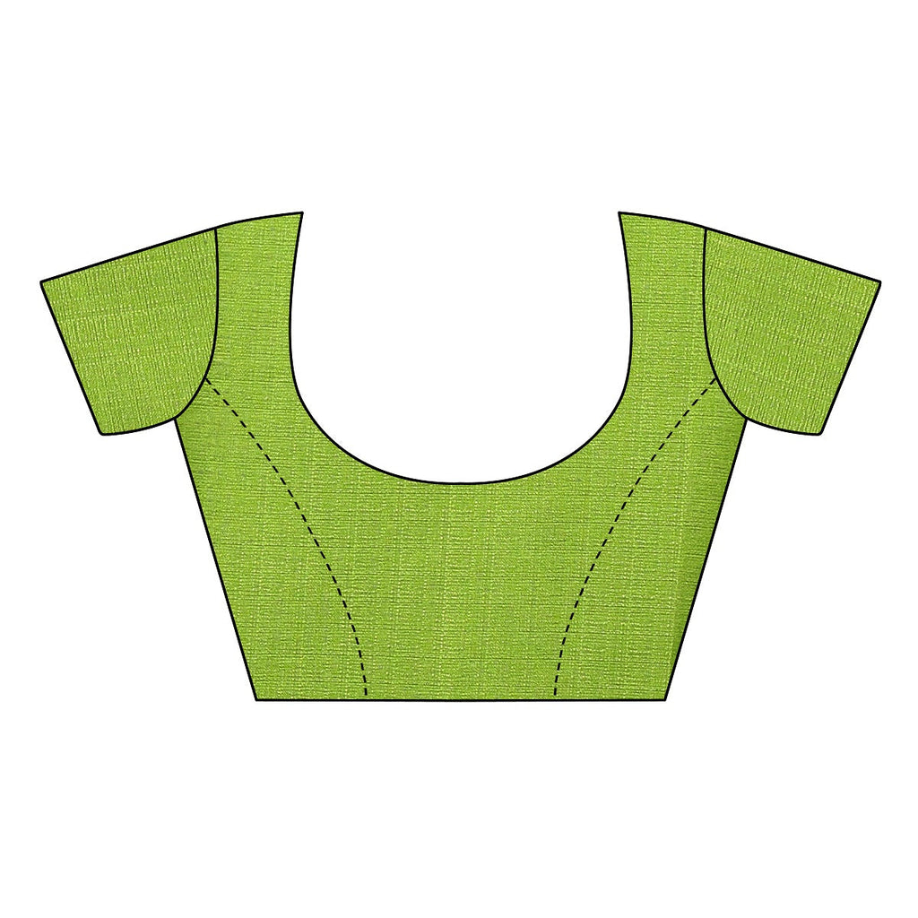Vamika Green Weaving Banarasi Jacquard Saree