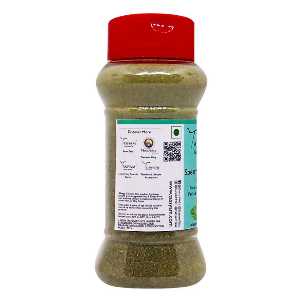 Tassyam Organics Premium Spearmint Powder - Distacart