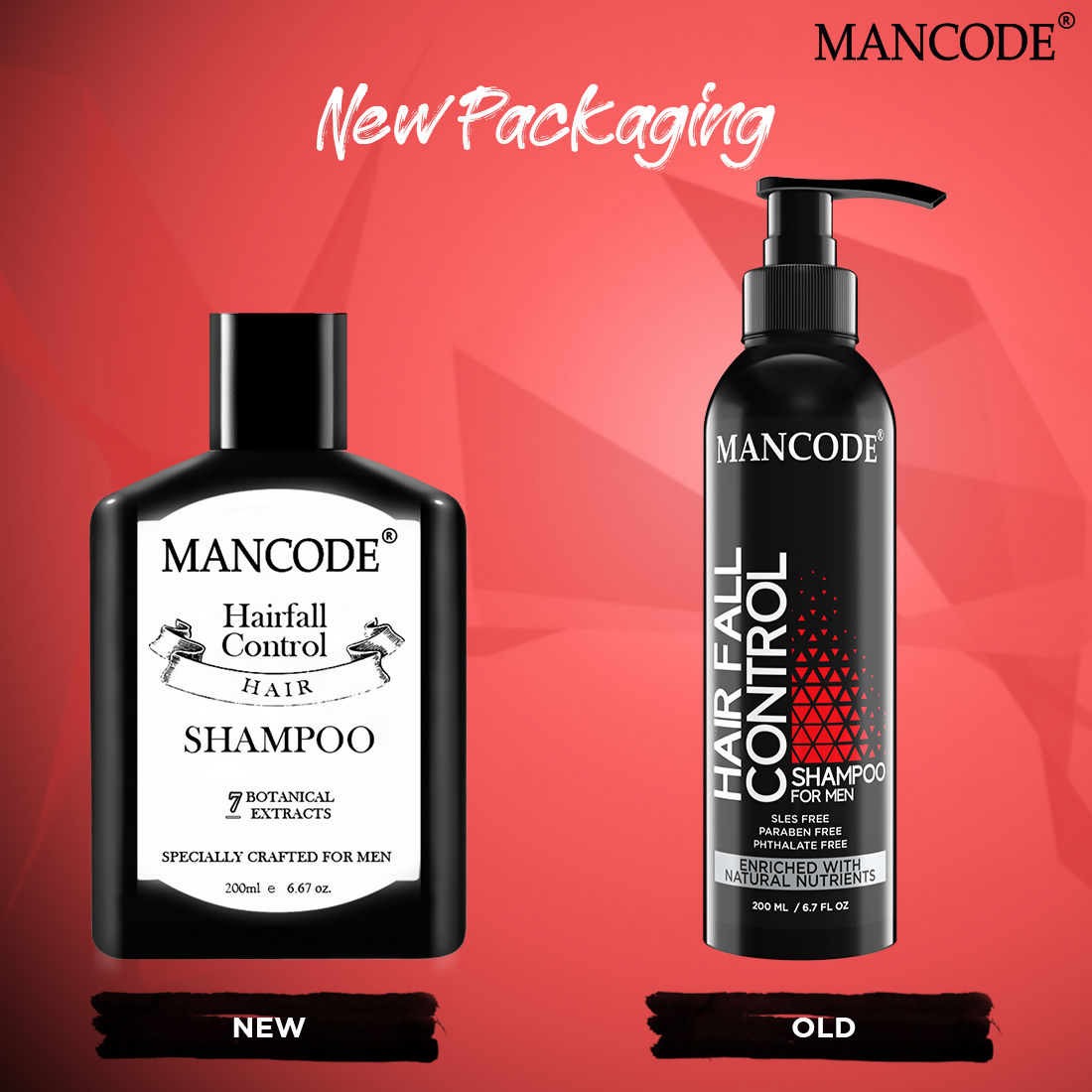 Mancode Hair Fall Control Shampoo