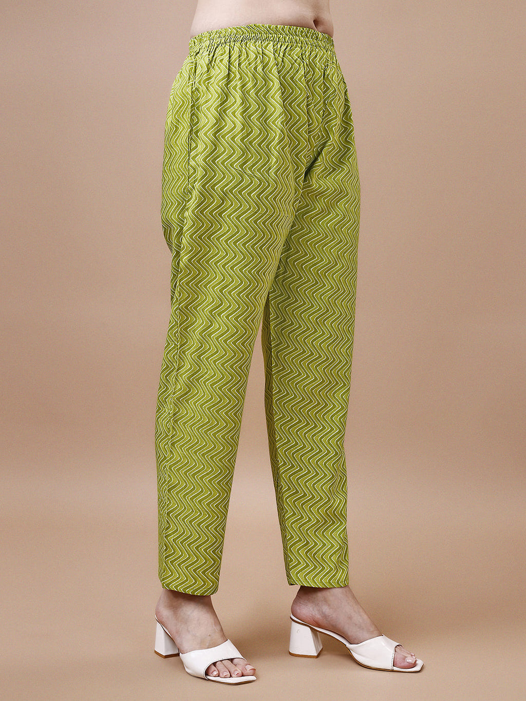 Embroidered & Floral Printed Cotton Kurta With Pant & Dupatta Set, Multicolor - Hiral Fashion - Distacart