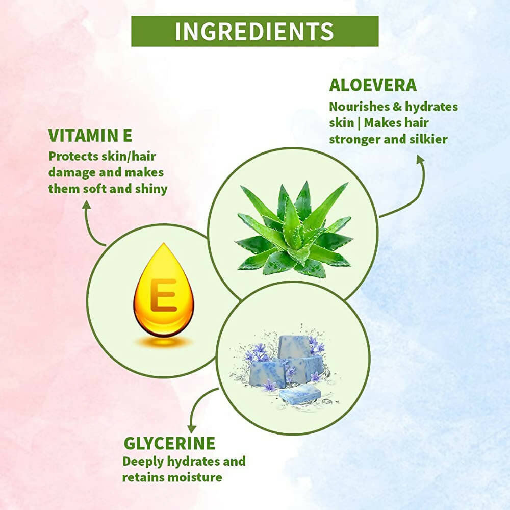 Samisha Organic Aloe Vera Pure Gel For Face & Hair With Vitamin E