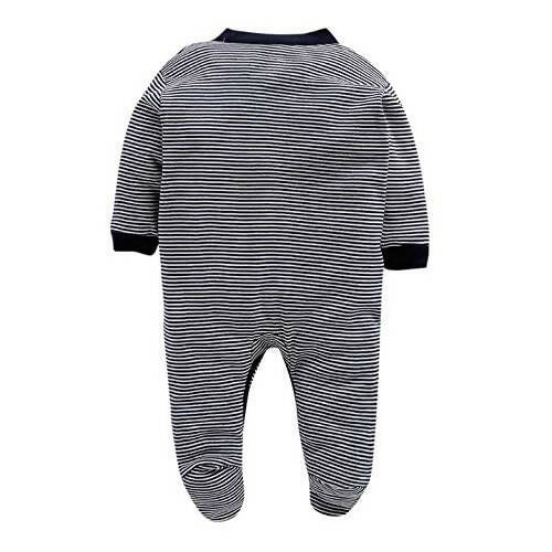 Daddy - G Rompers/Sleepsuits/Jumpsuit /Night Suits for New Born Babies - Black