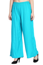 PAVONINE Rama Green Color Rayon Fabric Half Flared Sharara For Women - Distacart