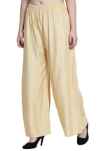 PAVONINE Beige Color Rayon Fabric Half Flared Sharara For Women - Distacart