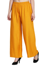 PAVONINE Mustard Color Rayon Fabric Half Flared Sharara For Women - Distacart