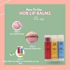 House of Beauty Pout Perfect Tinted Lip Balm Set