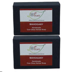artNweaves Handmade Cow Ghee Herbal Mahogany Soap