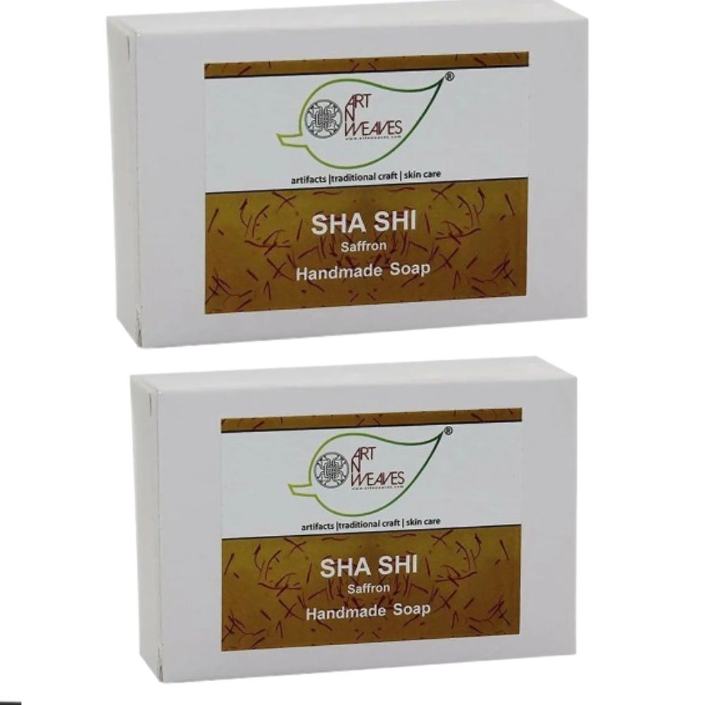 artNweaves Sha Shi Saffron Handmade Soap