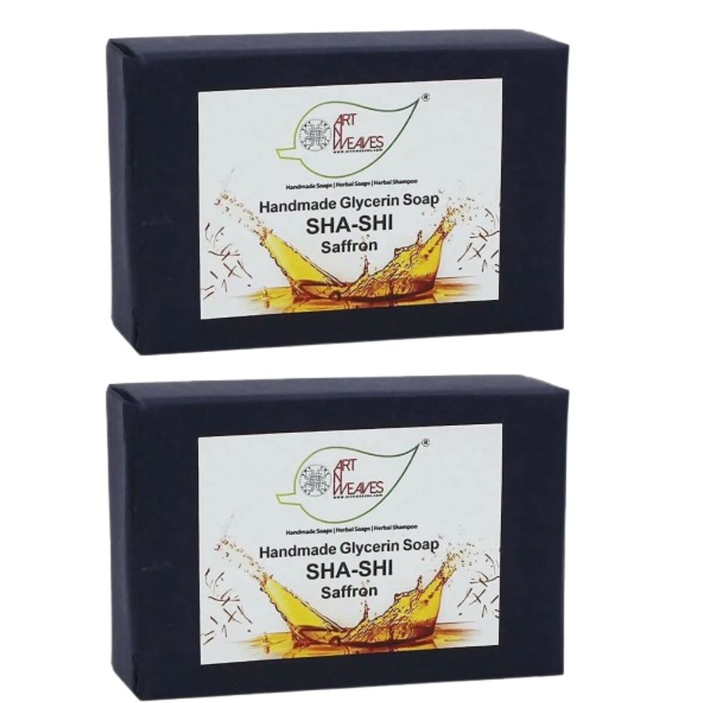 artNweaves Handmade Glycerin Soap Sha Shi Saffron
