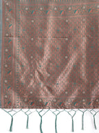 Shree Shyam Fashion Elegant Sea Green Cotton Saree with Contrast Pallu - Perfect Blend of Tradition & Comfort