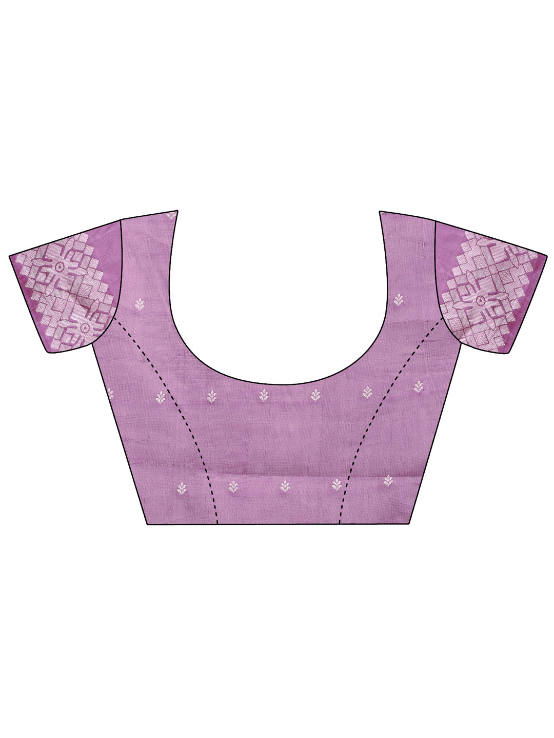 Shree Shyam Fashion Threads of Tradition: Purple Linen Cotton Saree Woven with Stories of Grace & Heritage