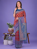 Shree Shyam Fashion Radiant Lichi Silk Saree - A Touch of Royalty in Every Thread