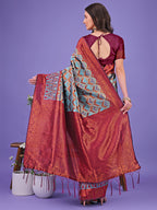 Shree Shyam Fashion Radiant Lichi Silk Saree - A Touch of Royalty in Every Thread