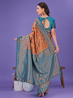 Shree Shyam Fashion Radiant Lichi Silk Saree - A Touch of Royalty in Every Thread