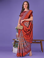 Shree Shyam Fashion Radiant Lichi Silk Saree - A Touch of Royalty in Every Thread
