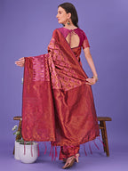 Shree Shyam Fashion Radiant Lichi Silk Saree - A Touch of Royalty in Every Thread