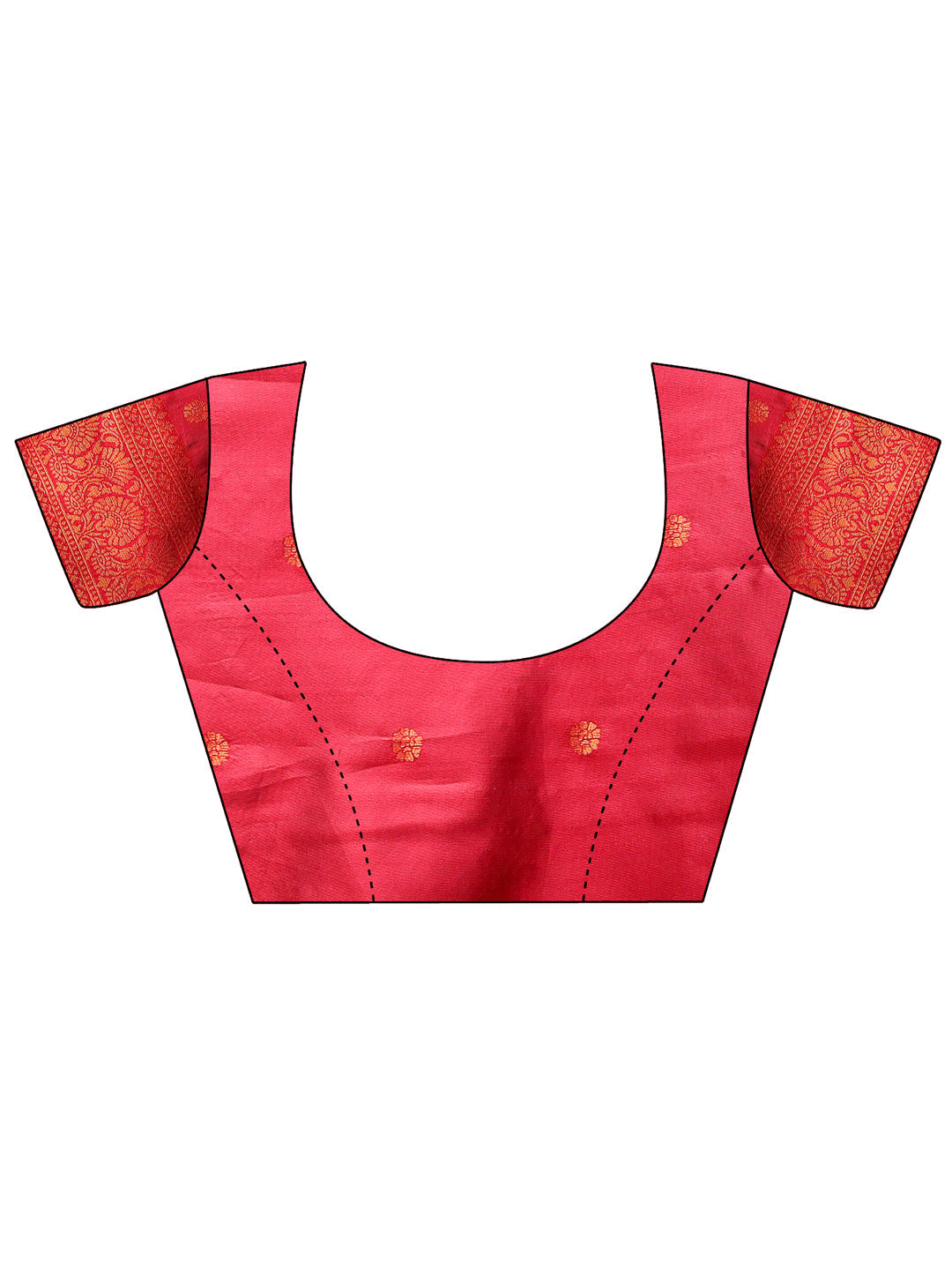 Shree Shyam Fashion Majestic Red & Grey Silk Saree with Rich Woven Pallu - A Regal Touch for Special Moments