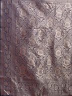 Shree Shyam Fashion Navy Blue Banarasi Silk Saree with Zari Weaving - A Timeless Tale of Elegance - Distacart