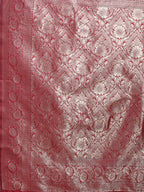 Shree Shyam Fashion Maroon Banarasi Silk Saree with Zari Weaving - A Timeless Tale of Elegance - Distacart