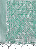 Shree Shyam Fashion Graceful Light Green & Green Banarasi Silk Saree with Rich Zari Woven Border - Traditional Elegance for Celebrations