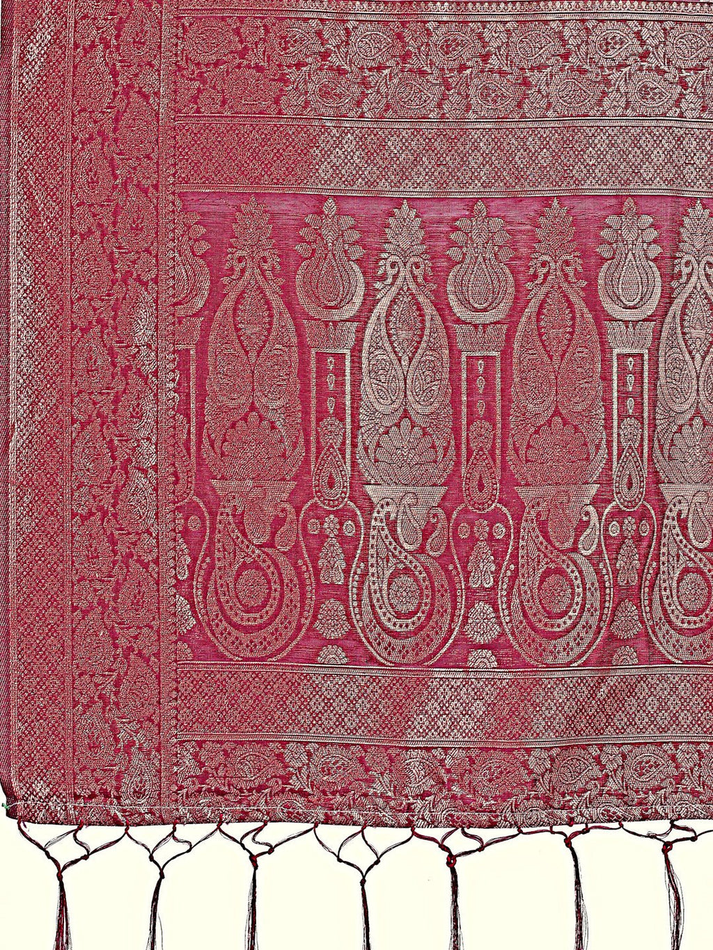 Shree Shyam Fashion Elegant Purple Floral Lichi Silk Saree with Zari Weaving and Rich Pallu - Wedding & Festive Wear Saree
