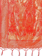 Shree Shyam Fashion Majestic Maroon Silk Saree with Gold Zari & Floral Design - Perfect for Festive & Traditional Occasions