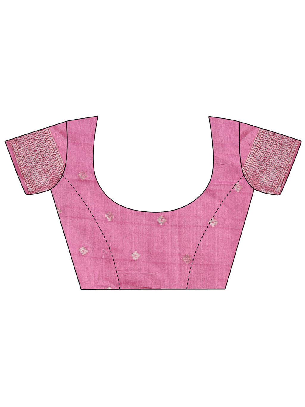 Shree Shyam Fashion Grace in Every Thread: Pink Patola Linen Cotton Saree Woven with Cultural Elegance