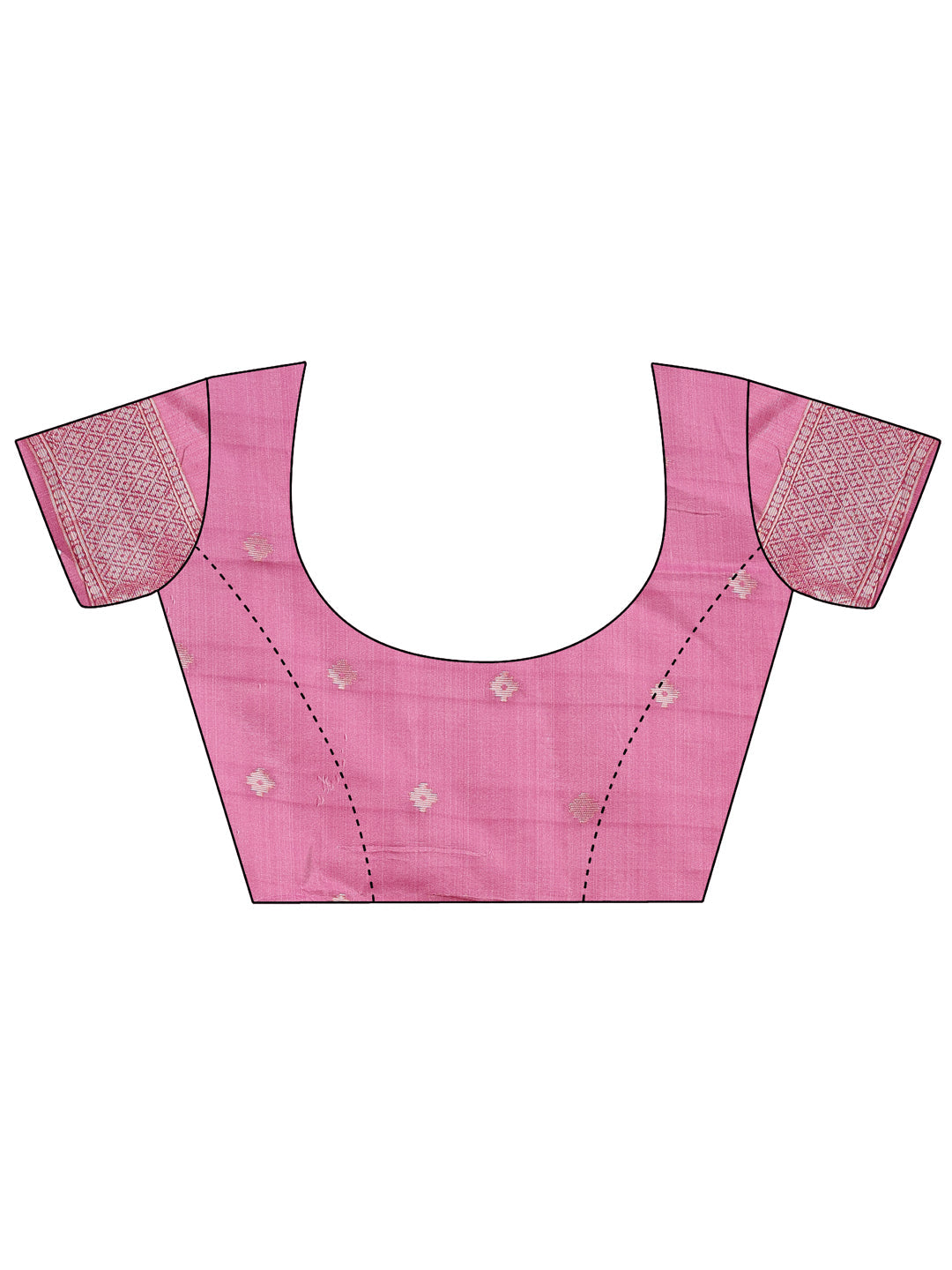Shree Shyam Fashion Grace in Every Thread: Pink Patola Linen Cotton Saree Woven with Cultural Elegance